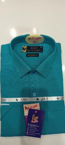 PL COTTON XLINEN DYED READYMADE SHIRT 40 HS